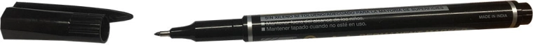 Permanentní popisovač LUXOR 100, černý, 1–2 mm