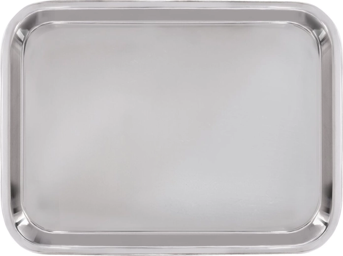 Nerezový servírovací tác 39,5 × 27,5 cm - 1 kus