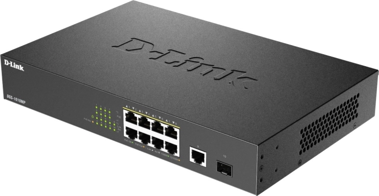 D-Link DGS-1010MP gigabitový PoE přepínač