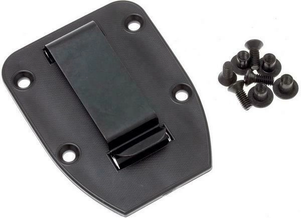 Spona ESEE Clip Plate pro pouzdra 3 a 4, černá