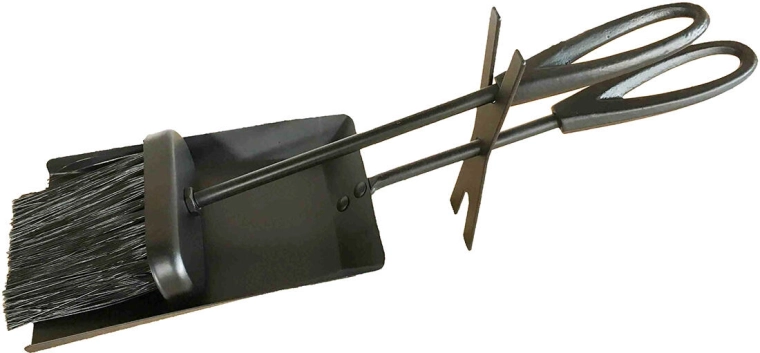 Krbové nářadí 2dílné z černé oceli 38 cm