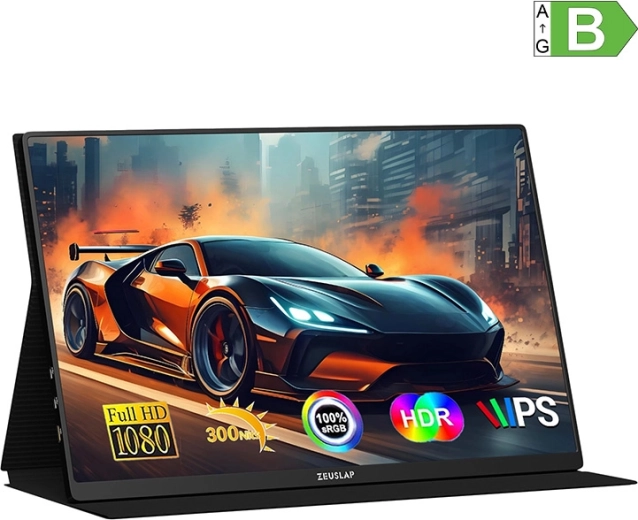 Přenosný monitor ZEUSLAP P16A 16,1" Full HD 144 Hz