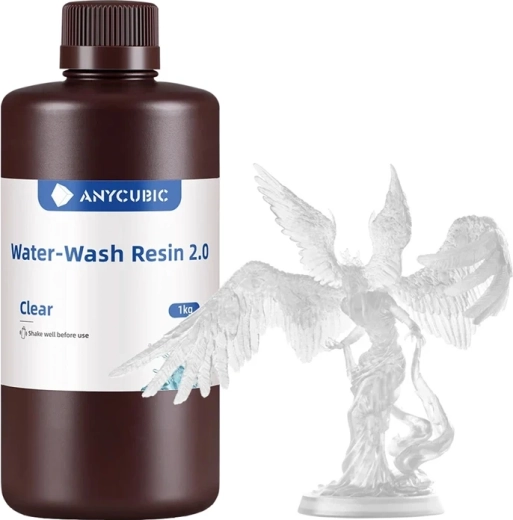 Anycubic Water-Wash Resin 2.0 průhledná 1 kg