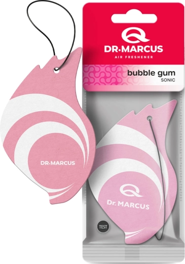 Dr. Marcus Sonic závěsný osvěžovač vzduchu do auta Bubblegum