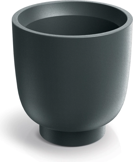 Květináč Vivo Round Midl 40 cm grafitový