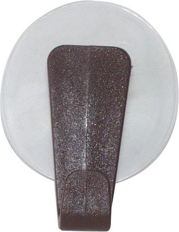 Háček s přísavkou – bílý plastový univerzální