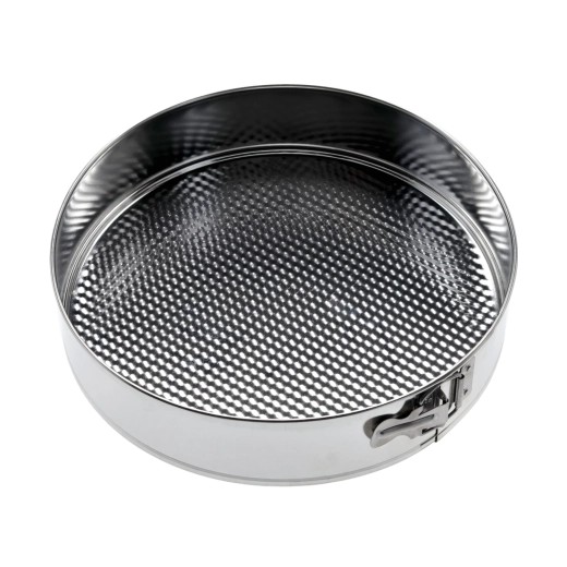 Tortová forma s fakturovaným dnem 21 cm, pozinkovaná ocel