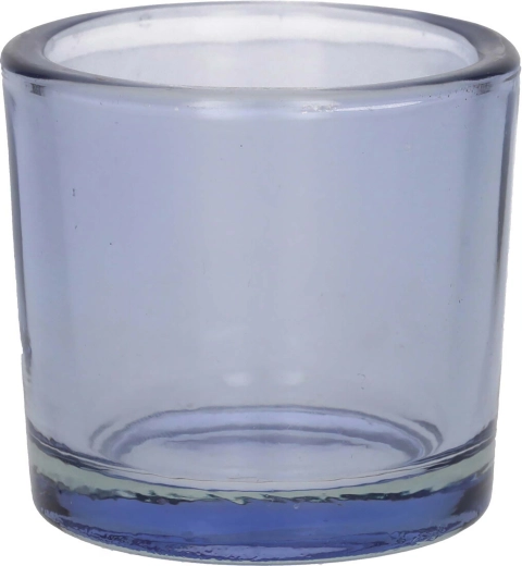 Svícen na čajovou svíčku Espen, 6,5 × 6 cm, lila čirý