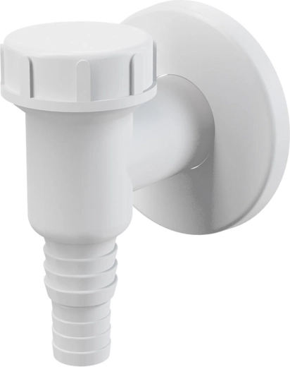 Venkovní pračkový sifon PH, bílý