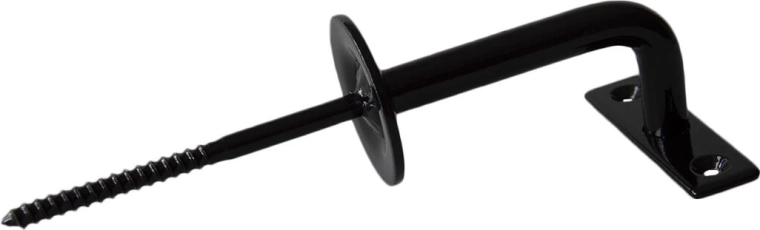 Držák madla schodišťového zábradlí Klasik černý