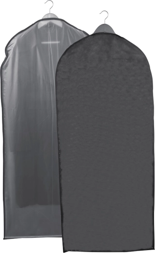 Šedý obal na oblečení GREY 60 × 135 cm