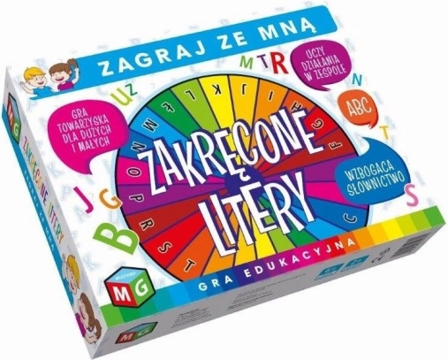 Rodinná veselá hra Zakroucená písmena