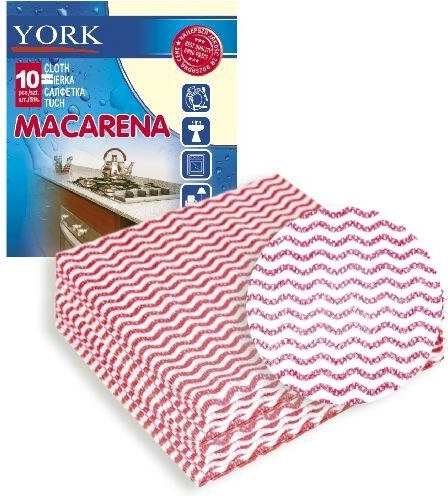 Utěrky z mikrovlákna 35 × 35 cm, mix barev, 10 ks