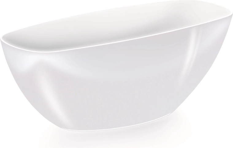 Mísa na orchideje Coubi 36 cm bílá