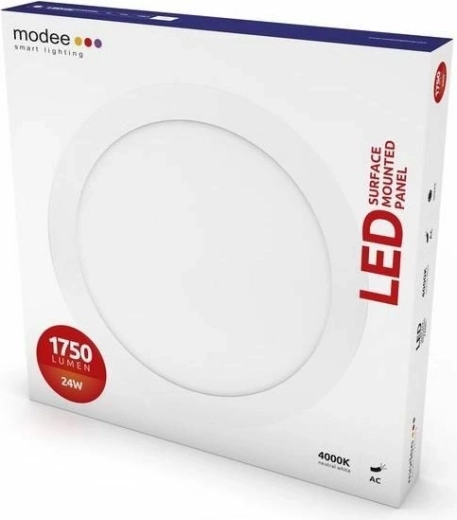 Modee LED panel kulatý 24 W neutrální bílá