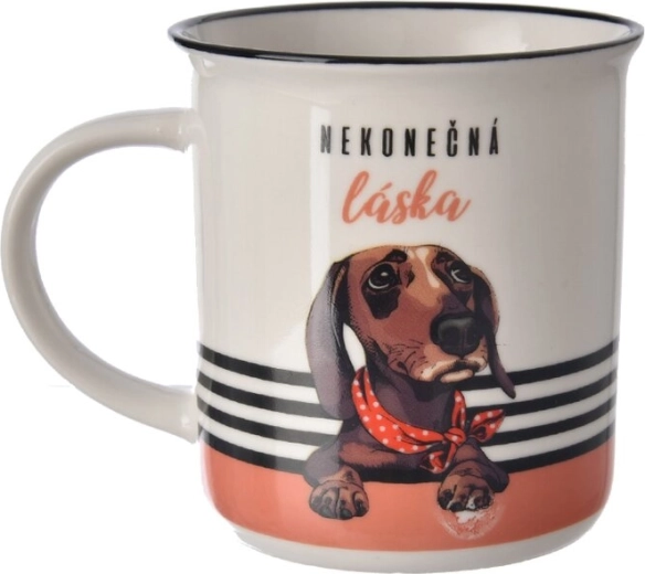 Keramický hrnek nekonečná láska – pes 300 ml