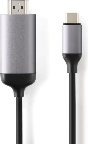 Adaptér MINIX NEO-C-4K USB‑C na HDMI 4K 60 Hz, šedý