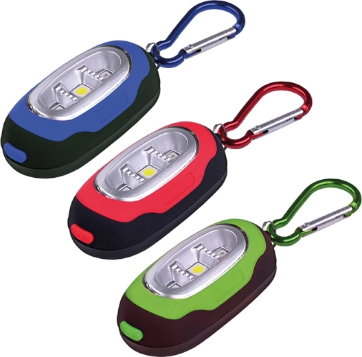 Solight LED svítilna s karabinou 30 lm (COB LED) - 1 kus