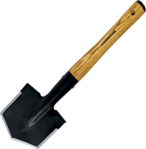 Condor lopatka Wilderness Survival se dřevěnou rukojetí a pouzdrem 49 cm