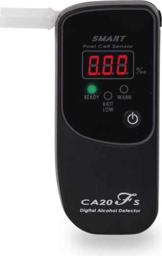 Alcoscent CA-20FS elektrochemický alkohol tester s náustky