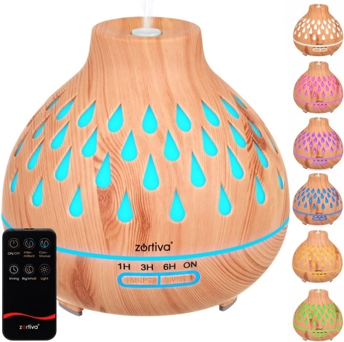 Aroma difuzér a zvlhčovač Zortiva 400 ml