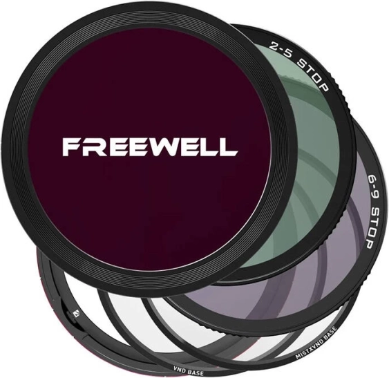 Magnetická sada variabilních ND filtrů FREEWELL 82 mm