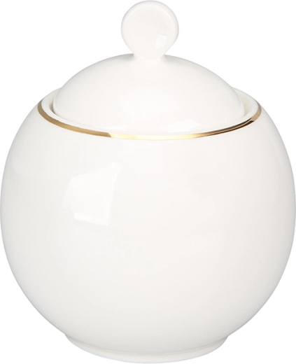 Bella zlatá linie porcelánová cukřenka 380 ml