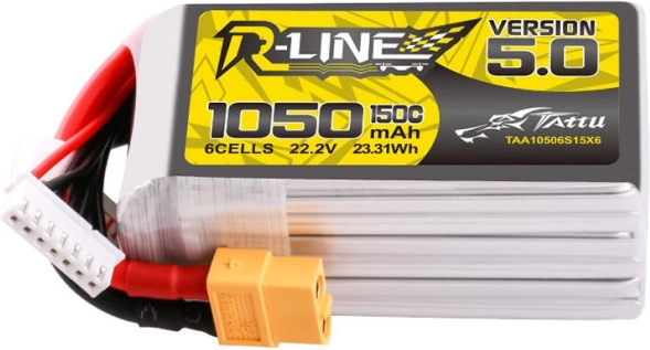 LiPo baterie Tattu R-Line 1050mAh 22.2V 150C