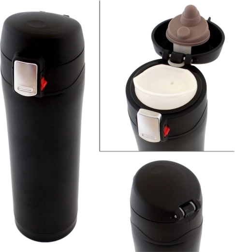 Termohrnek 450 ml černý