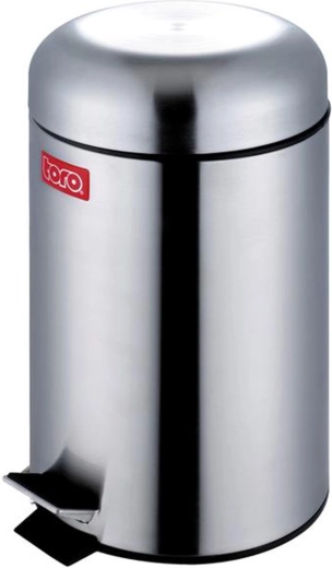 Retro koš na odpadky 20 l s pedálem, 30,5 × 46,5 cm