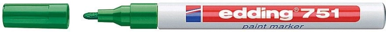 Lakový popisovač Edding 751 zelený