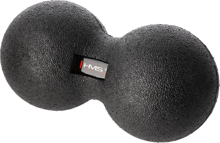 Masážní dvojmíček HMS pro myofasciální uvolnění 12 × 24 cm