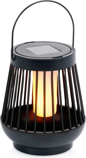Solární LED zahradní lampion s efektem plamene ProGarden