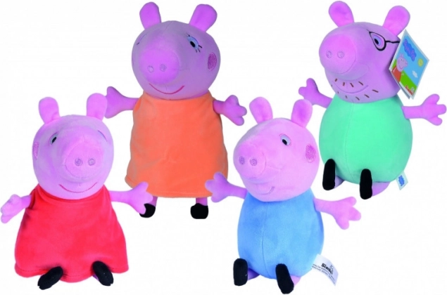 Plyšová figurka PRASÁTKO PEPPA – mix postaviček 16–20 cm