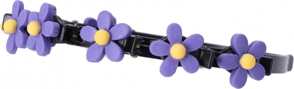 Čelenka s sponkami – květinový vzor V