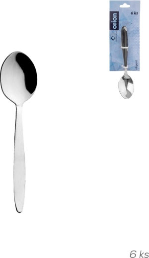 Kávová lžička z nerezové oceli Elegant 6 ks