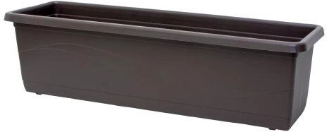 Plastový truhlík Lobelia 40 cm hnědý