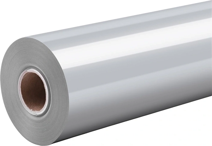 HTVRONT Pure termotransferová fólie stříbrná 30,5 cm × 1,8 m