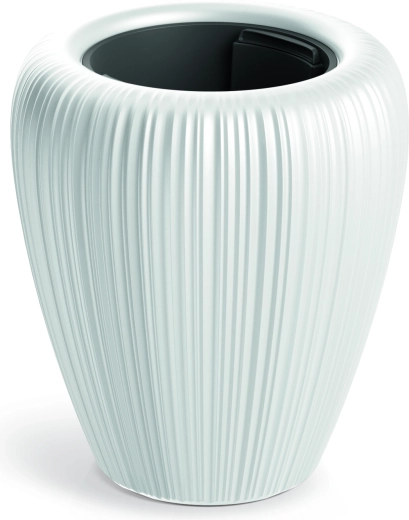 Květináč OROBO 29 cm bílý