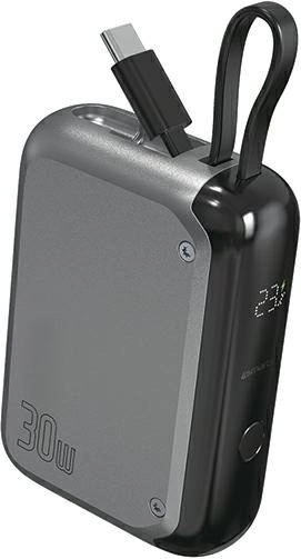 Powerbanka Pocket 30 W 10000 mAh s integrovaným kabelem USB‑C 15 cm