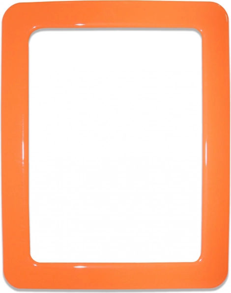 Magnetický samolepicí rámeček oranžový 16,0x11,8 cm