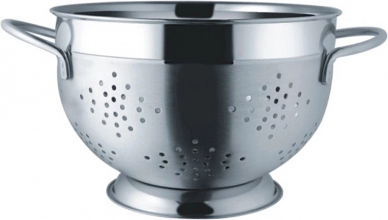 Nerezový cedník s uchy 25 cm