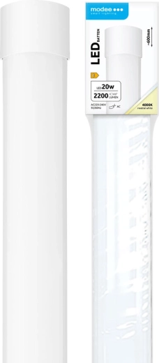 Modee Batten LED svítidlo 20 W, 600 mm, 2200 lm, neutrální bílá, IP20