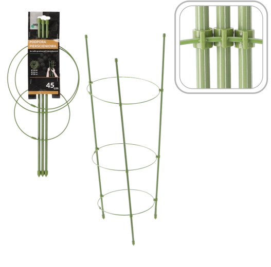Kruhová opora pro rostliny 45 cm