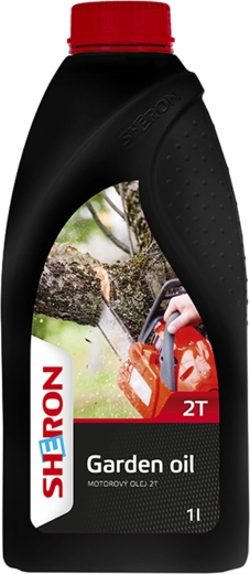 Dvousložkový olej pro zahradní techniku 2T 1 l SHERON