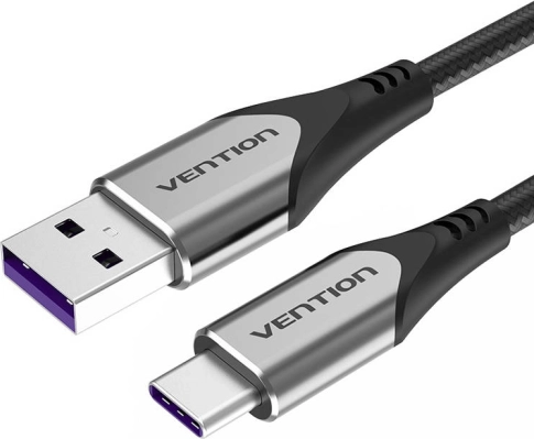 Vention USB‑C na USB 2.0 kabel 1,5 m 5A šedý