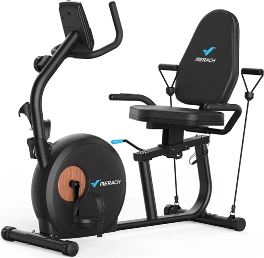 Lehátkové cvičební kolo Merach MR-S23B1 černé