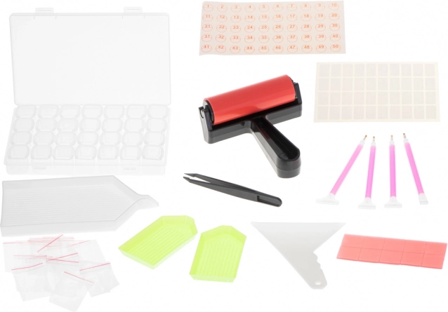 Sada příslušenství pro Diamond Painting 32 kusů