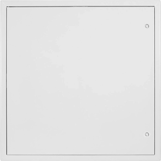 Revizní dvířka 800 × 800 mm bílé plechové