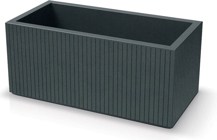 Květináč Prosperplast Coro case 80 cm, grafit